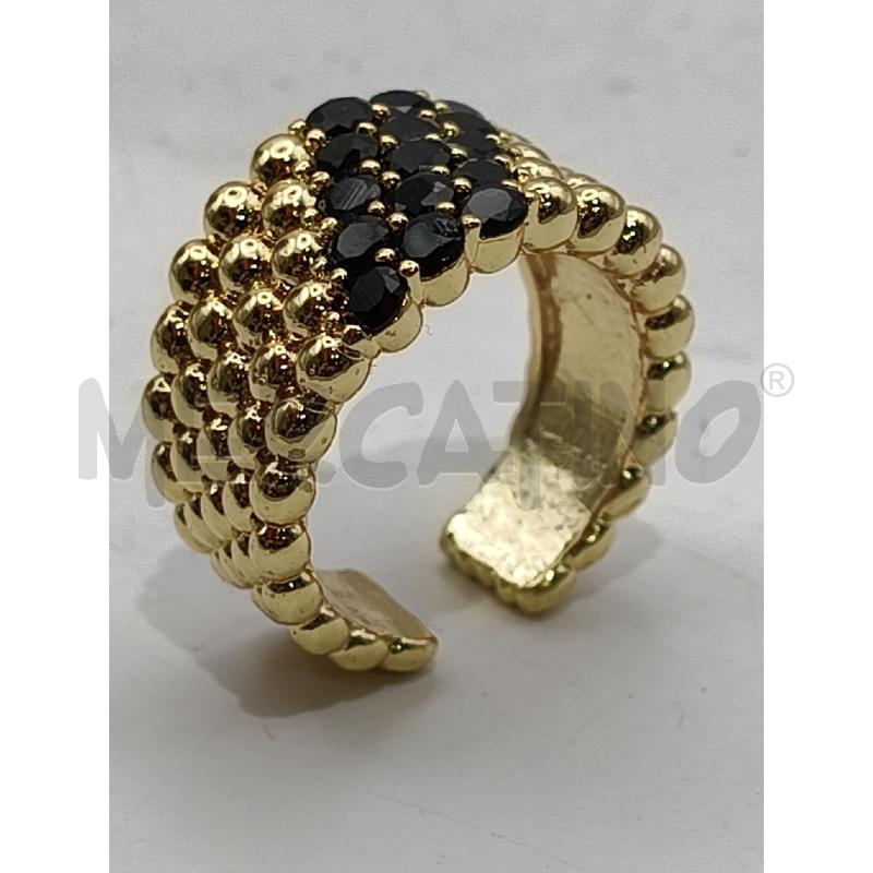 ANELLO D 342T FASCIA DOR PALLINI CENTR NE  | Mercatino dell'Usato Roma talenti 4