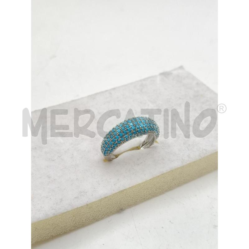 ANELLO D 359E FASCIA BOMB STRASS TURCH REG | Mercatino dell'Usato Roma talenti 1