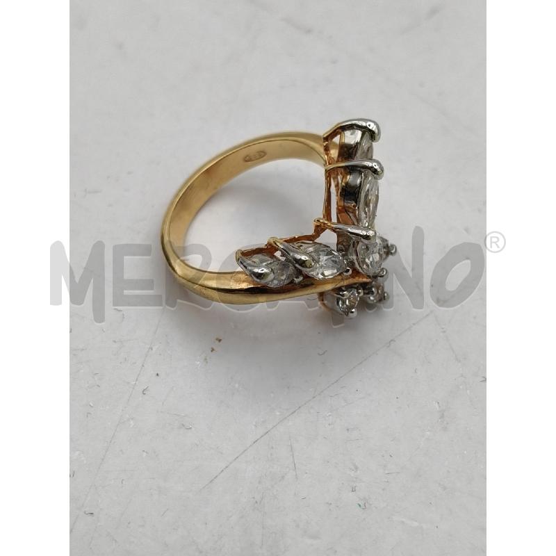 ANELLO D FUSIN DOR V PIETRE BIA SEME | Mercatino dell'Usato Roma talenti 2