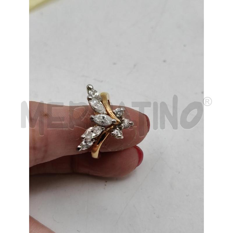 ANELLO D FUSIN DOR V PIETRE BIA SEME | Mercatino dell'Usato Roma talenti 4