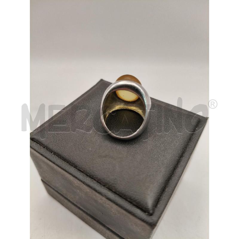 ANELLO D FUSION BOM PIETRA OVALE GIALLA | Mercatino dell'Usato Roma talenti 3