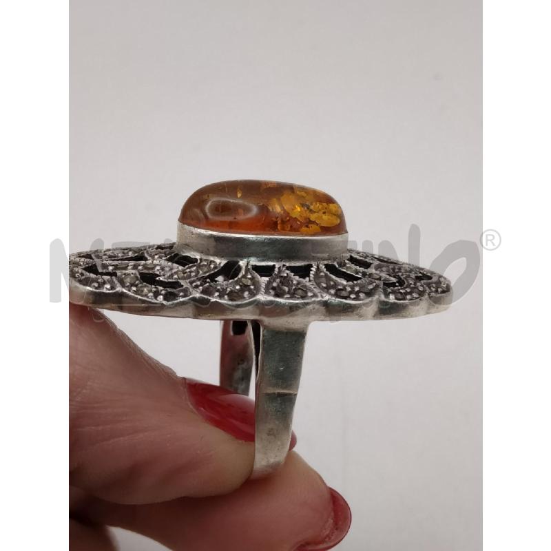 ANELLO D FUSION MAXI OVALE RICCIOLI MARCASS OVALE AMB | Mercatino dell'Usato Roma talenti 3