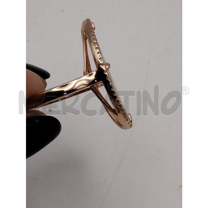 ANELLO D FUSION PAVE MADREPERLA CORNICE STRASS | Mercatino dell'Usato Roma talenti 2
