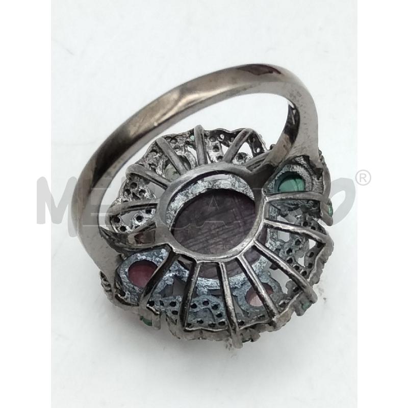 ANELLO D FUSION RUB STELLATO CABOCHON RUB SMER DIAM  | Mercatino dell'Usato Roma talenti 4