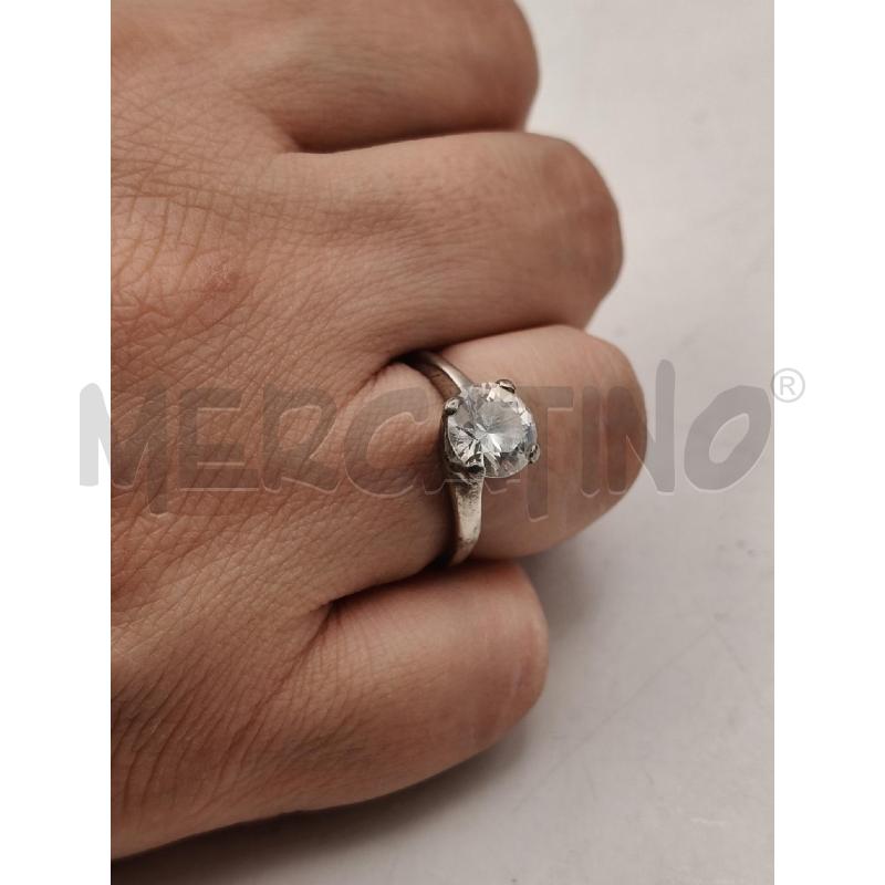 ANELLO D FUSION SOLITARIO TONDO GRIFFE | Mercatino dell'Usato Roma talenti 3