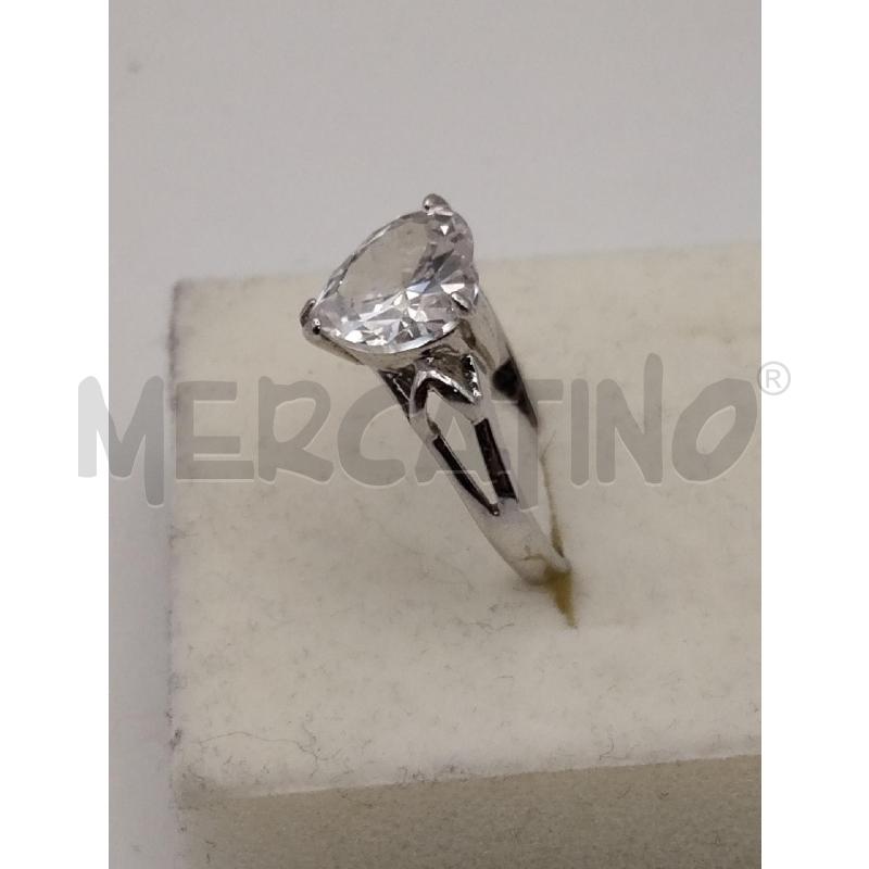 ANELLO D FUSION ZIRCONE CUORE | Mercatino dell'Usato Roma talenti 2