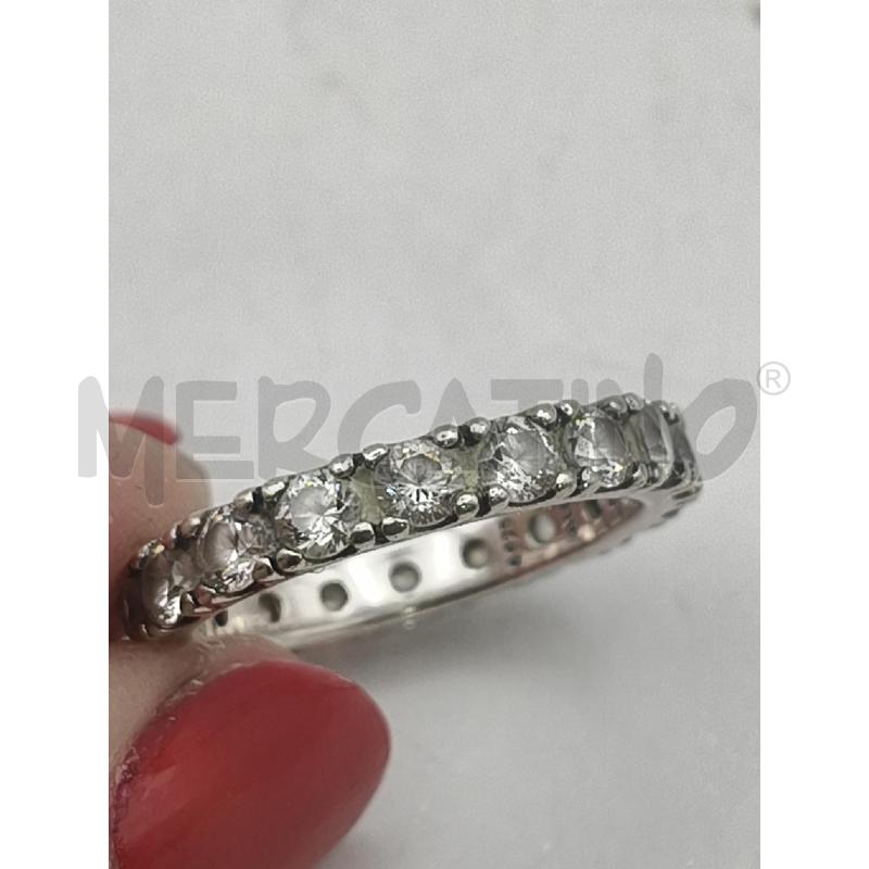 ANELLO D PANDORA GRI STRAS  | Mercatino dell'Usato Roma talenti 3