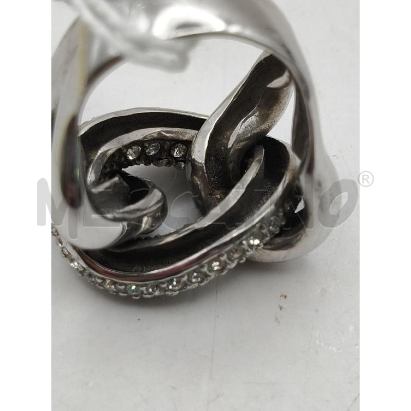 ANELLO FUSION MAXI CATENA LISCIO/PAVE | Mercatino dell'Usato Roma talenti 4