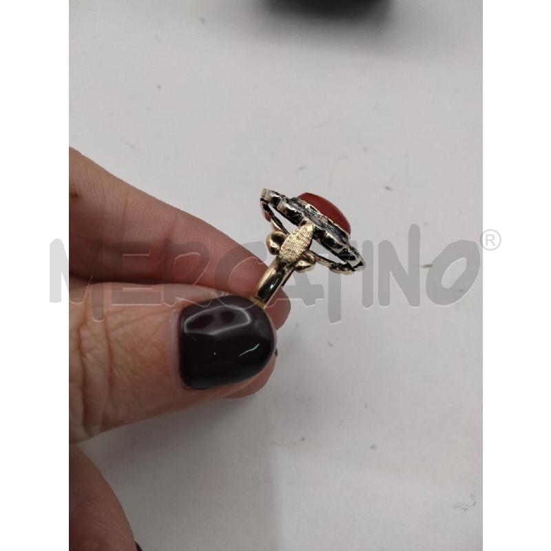 ANELLO LIBERTY MARGHERITA ROSETTE DIAM CORALLO GIAPPONESE | Mercatino dell'Usato Roma talenti 3