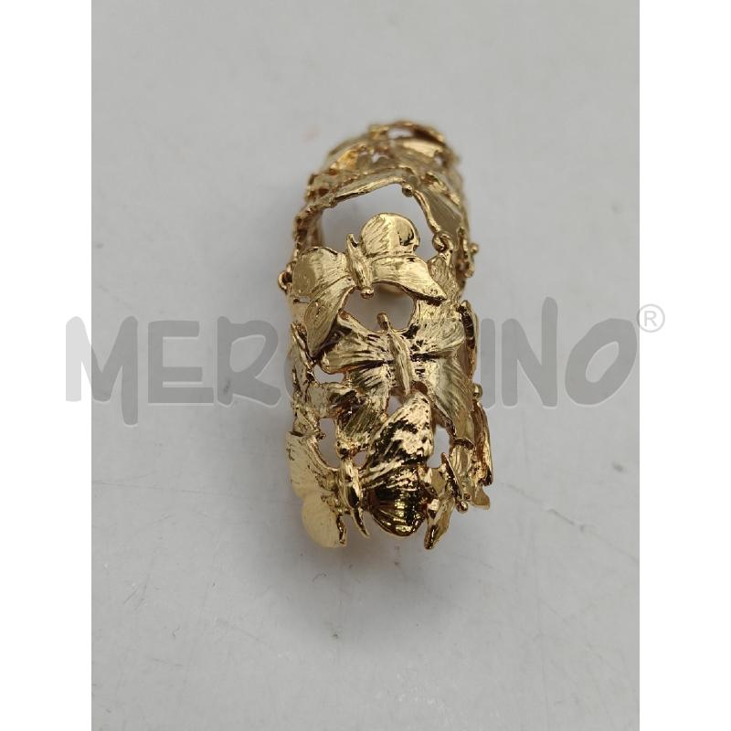 ANELLO SNODATO DOR FARFALLE  | Mercatino dell'Usato Roma talenti 3