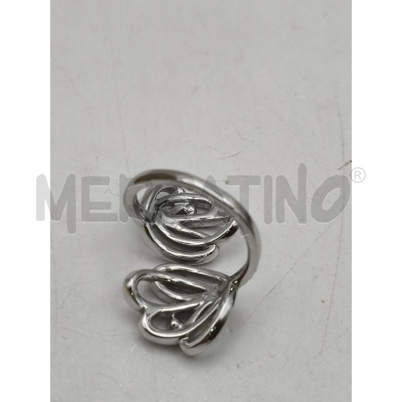 ANELLO SWAROVSKI CONTRARIE FOGLIE PAVE PASTELLO  | Mercatino dell'Usato Roma talenti 2