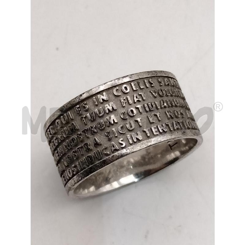 ANELLO UOMO TUUM FASCIA PREGHIERA  | Mercatino dell'Usato Roma talenti 3
