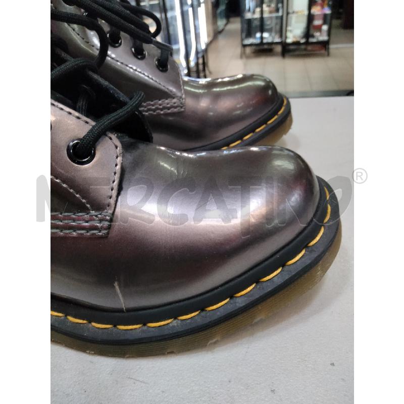 ANFIBI D DR MARTENS ARGENTO SUOLA NE CUC GUA | Mercatino dell'Usato Roma talenti 2