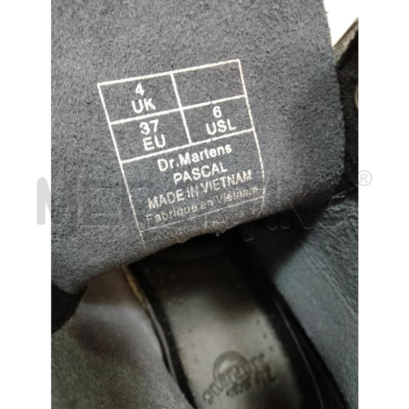 ANFIBI D DR MARTENS ARGENTO SUOLA NE CUC GUA | Mercatino dell'Usato Roma talenti 4