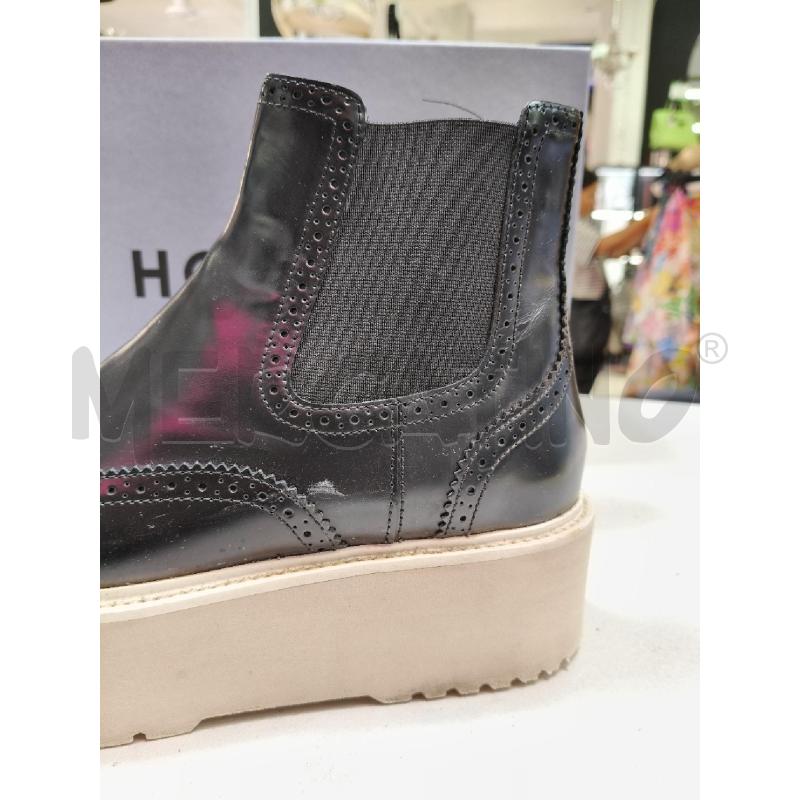 ANFIBI HOGAN NERO DUILIO PLATFORM BEIGE  | Mercatino dell'Usato Roma talenti 2