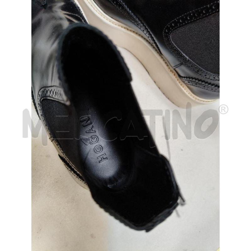 ANFIBI HOGAN NERO DUILIO PLATFORM BEIGE  | Mercatino dell'Usato Roma talenti 4