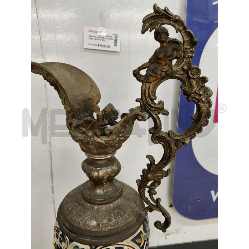 ANFORA CERAMICA ANTIMONIO LIBERTY FRANCESE | Mercatino dell'Usato Roma talenti 2