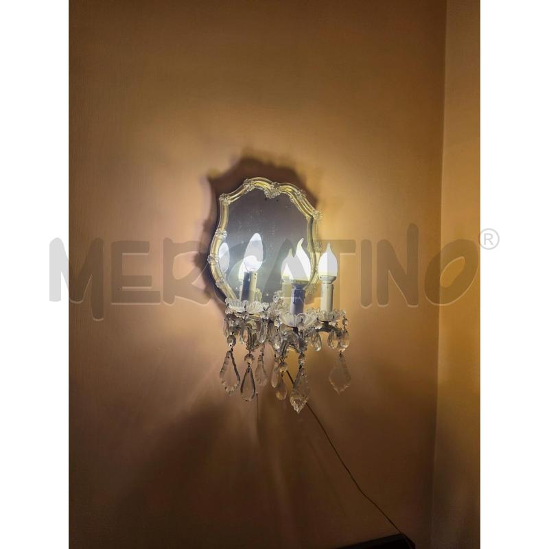 APPLIQUE MURANO SPECCHIO 3L | Mercatino dell'Usato Roma talenti 1