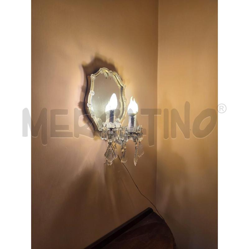 APPLIQUE MURANO SPECCHIO 3L | Mercatino dell'Usato Roma talenti 2