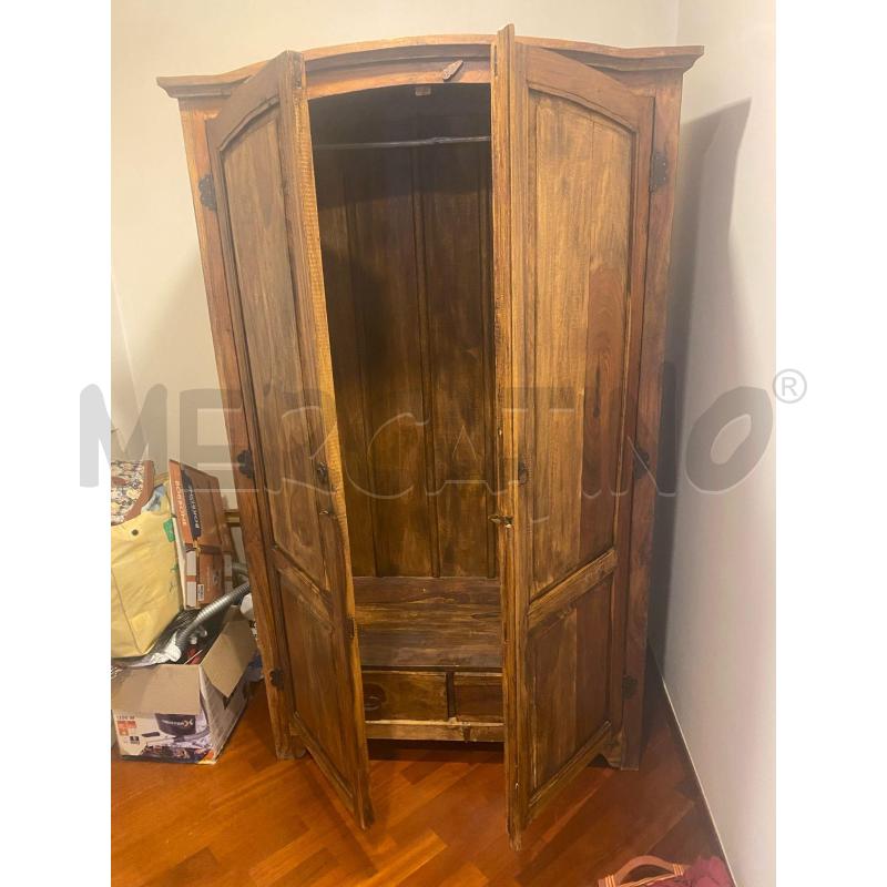 ARMADIO BASSO 2ANTE LEGNO TEAK | Mercatino dell'Usato Roma talenti 3
