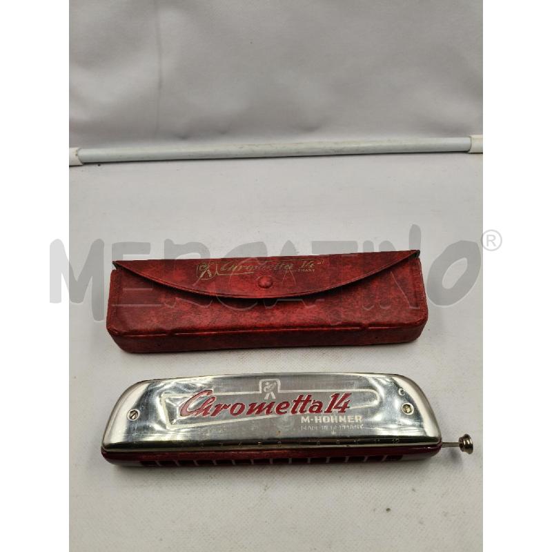 ARMONICA HOHNER CHROMETTA 14  | Mercatino dell'Usato Roma talenti 1