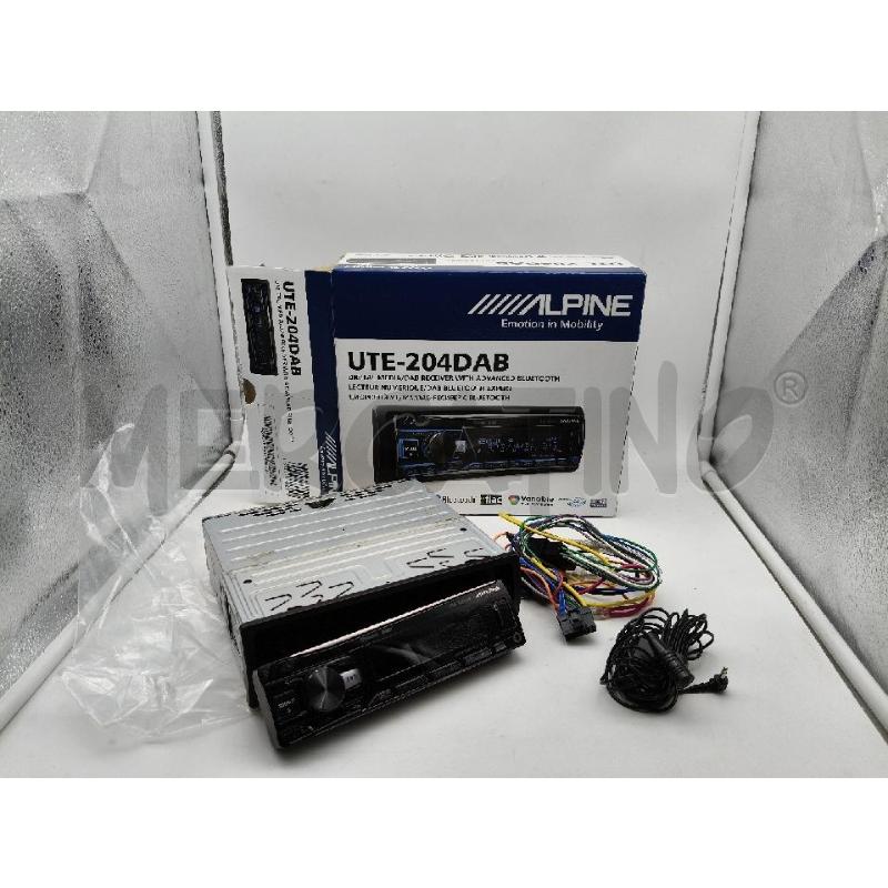 AUTORADIO SENZA MECCANICA UTE-204DAB ALPINE | Mercatino dell'Usato Roma talenti 1
