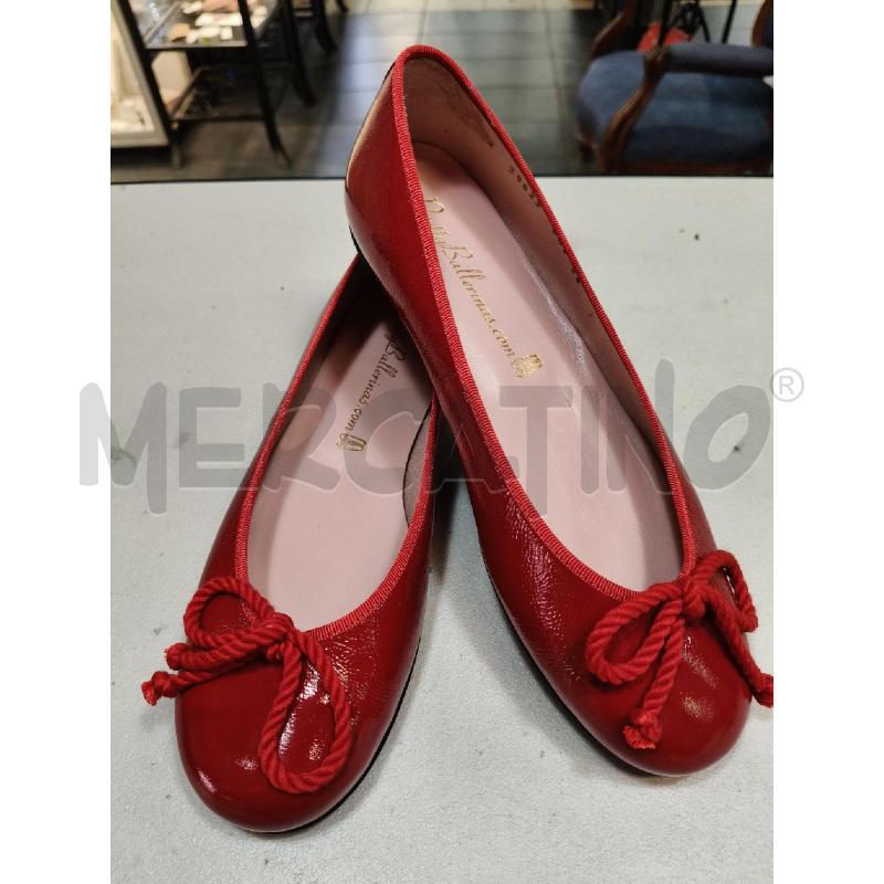 BALLERINA PRETTY BALLERINAS ROSSO VERN FIOCCO CORDONCINO | Mercatino dell'Usato Roma talenti 1