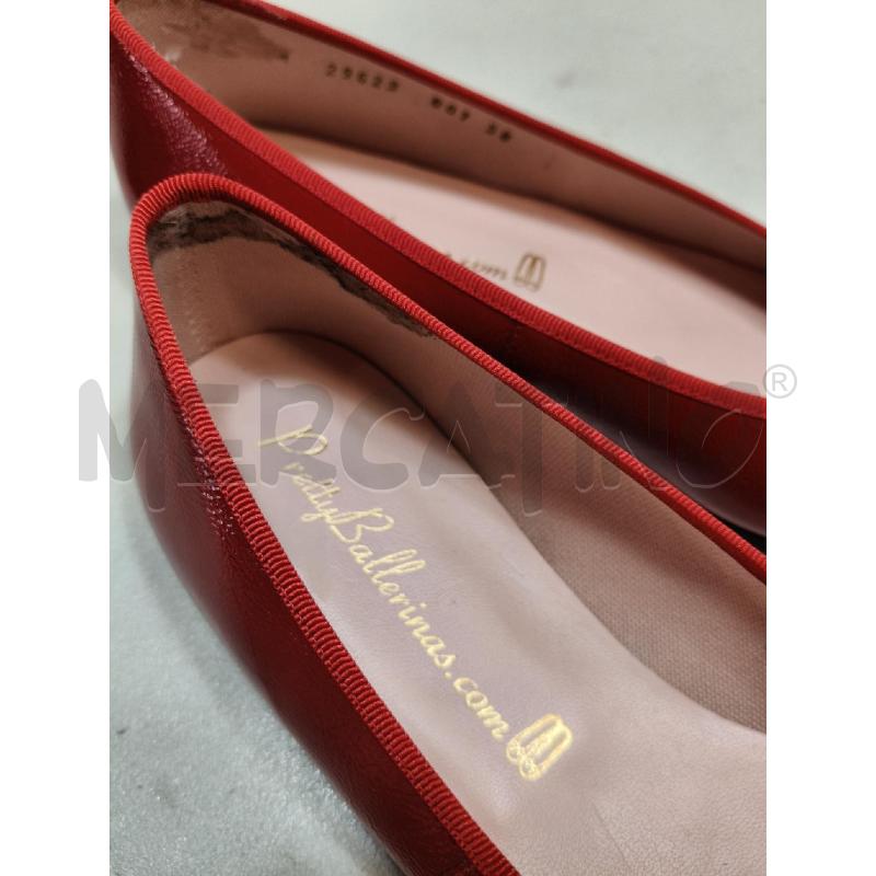 BALLERINA PRETTY BALLERINAS ROSSO VERN FIOCCO CORDONCINO | Mercatino dell'Usato Roma talenti 3