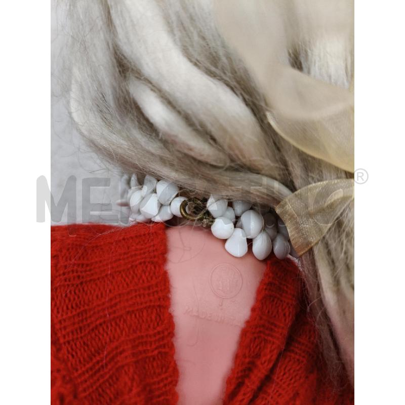 BAMBOLA ANNI 60 RATTI MADE IN ITALY MAGLIONE ROSSO | Mercatino dell'Usato Roma talenti 4