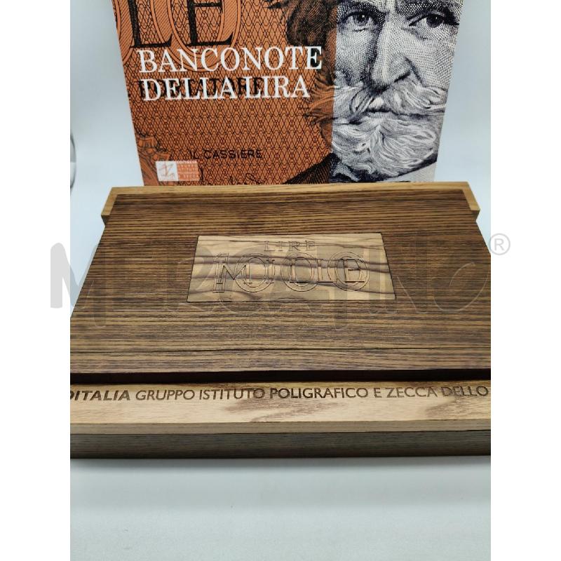 BANCONOTA ARG LIRE 1000 EDITALIA VERDI CON BOX LEGNO | Mercatino dell'Usato Roma talenti 2