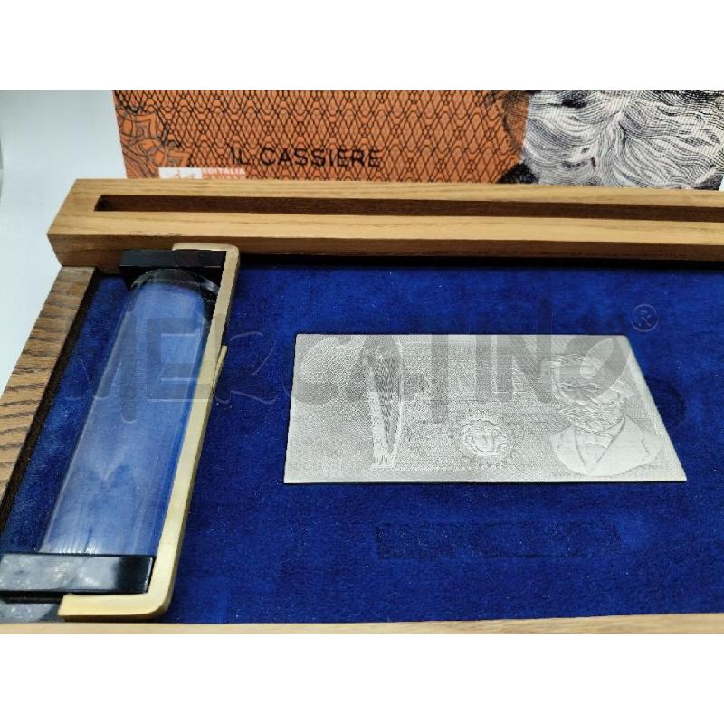 BANCONOTA ARG LIRE 1000 EDITALIA VERDI CON BOX LEGNO | Mercatino dell'Usato Roma talenti 3