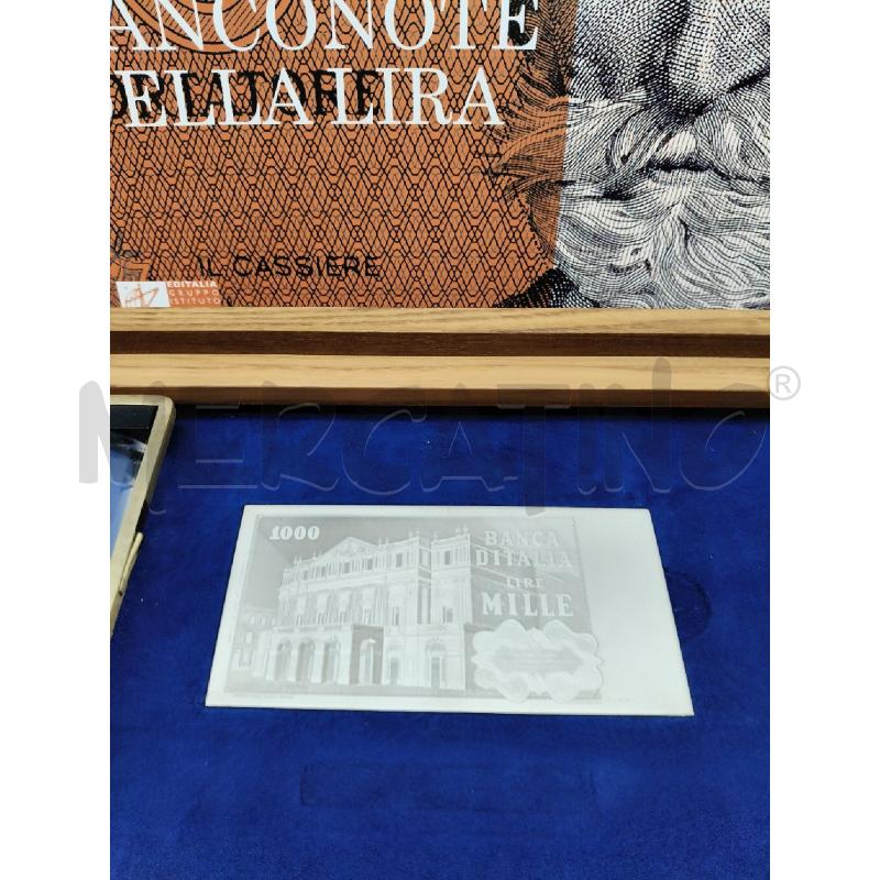 BANCONOTA ARG LIRE 1000 EDITALIA VERDI CON BOX LEGNO | Mercatino dell'Usato Roma talenti 4