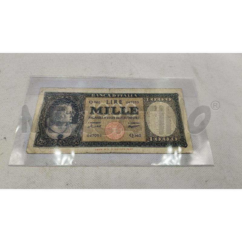 BANCONOTA LIRE MILLE 1948 | Mercatino dell'Usato Roma talenti 1