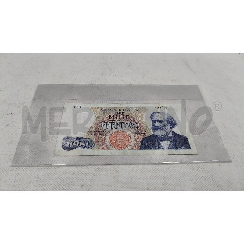 BANCONOTA LIRE MILLE | Mercatino dell'Usato Roma talenti 1
