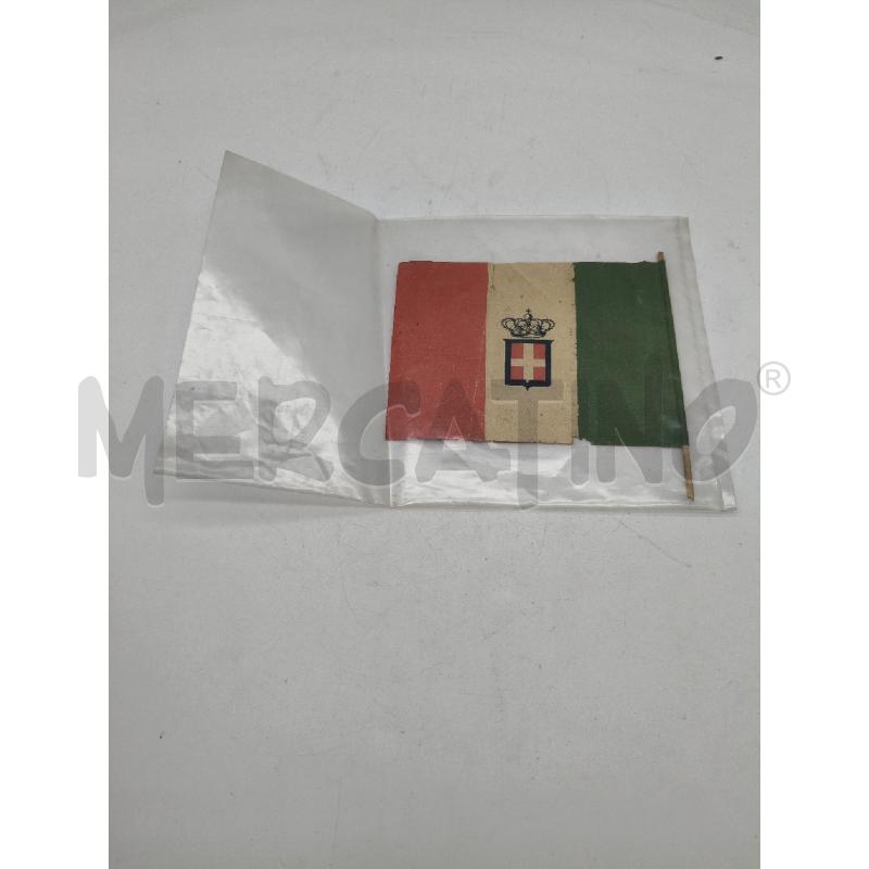 BANDIERINA SABAUDA CARTA REGNO ITALIA   | Mercatino dell'Usato Roma talenti 2