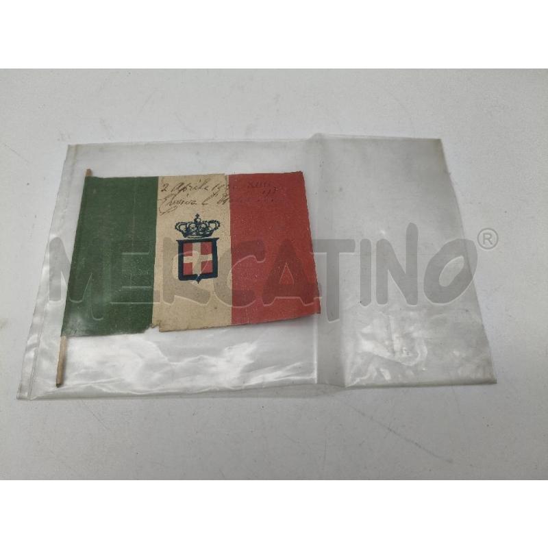 BANDIERINA SABAUDA CARTA REGNO ITALIA   | Mercatino dell'Usato Roma talenti 3