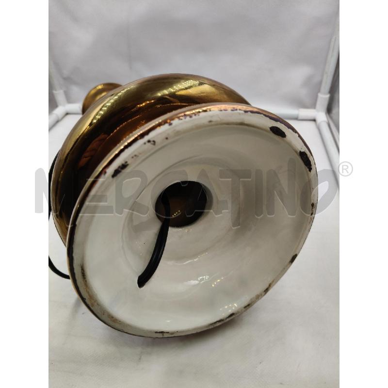 BASE LAMPADA CER DORATA VINT  | Mercatino dell'Usato Roma talenti 4