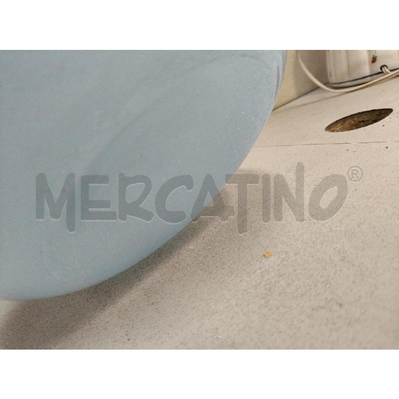 BASE LAMPADA MURANO AZZURRA | Mercatino dell'Usato Roma talenti 4