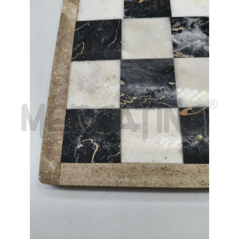 BASE SCACCHIERA MARMO NO PEDINE | Mercatino dell'Usato Roma talenti 3
