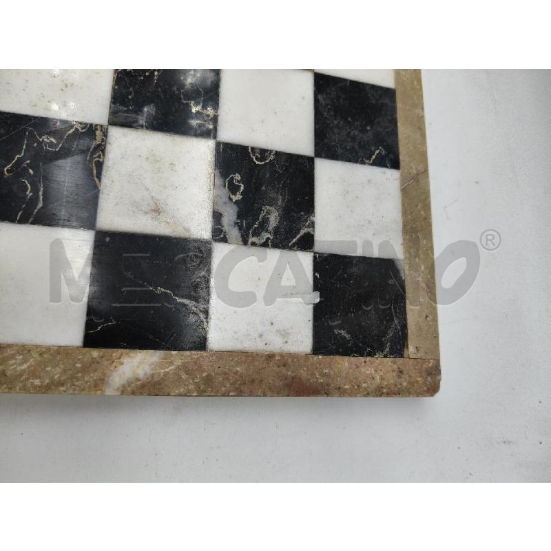 BASE SCACCHIERA MARMO NO PEDINE | Mercatino dell'Usato Roma talenti 4