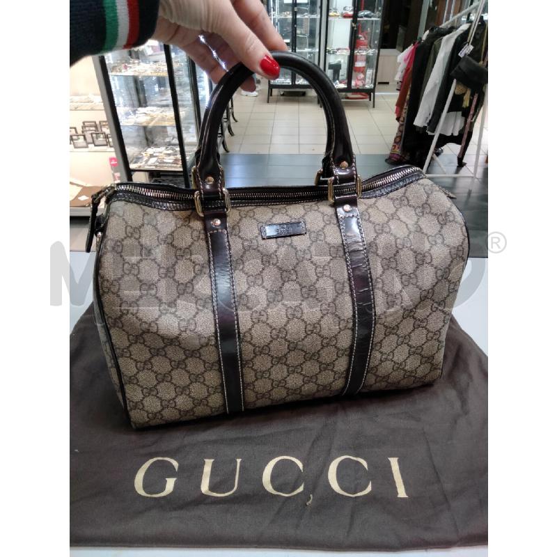 BAULETTO GUCCI JOY TORTORA MONOGRAM PROFILI PELLE MARRONE | Mercatino dell'Usato Roma talenti 1