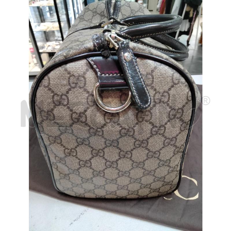 BAULETTO GUCCI JOY TORTORA MONOGRAM PROFILI PELLE MARRONE | Mercatino dell'Usato Roma talenti 3