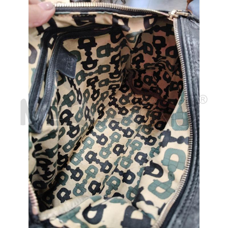 BAULETTO GUCCI PELLE GUCCISSIMA NERO FOD INT MORSI VERDE | Mercatino dell'Usato Roma talenti 5