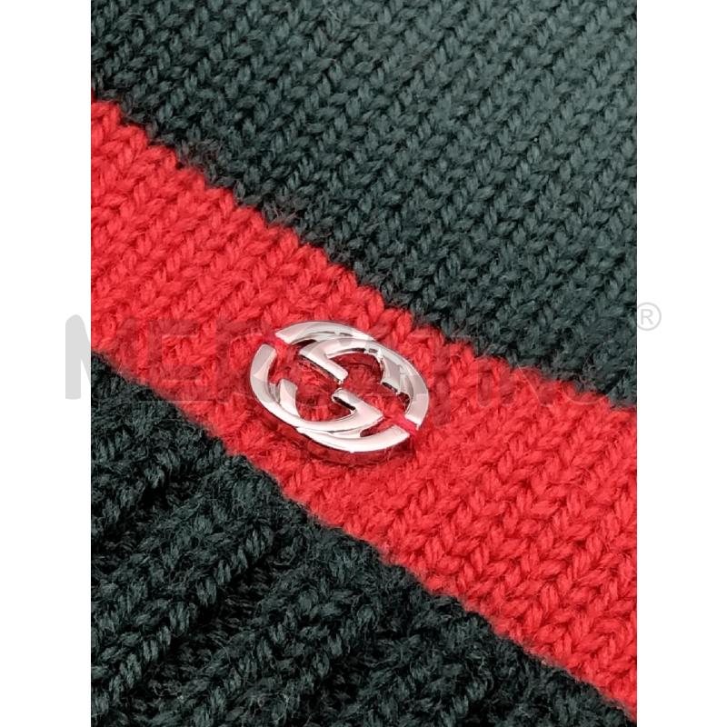 BERRETTO GUCCI  VERDE BANDA ROSSA  | Mercatino dell'Usato Roma talenti 5