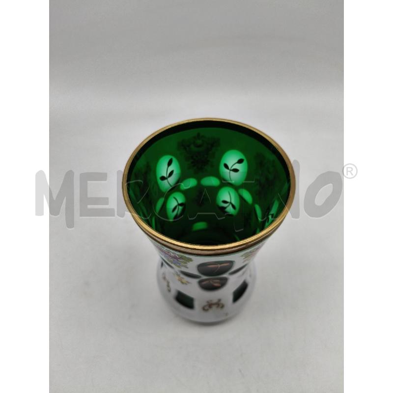 BICCHIERE BIEDERMEIER VERDE | Mercatino dell'Usato Roma talenti 2