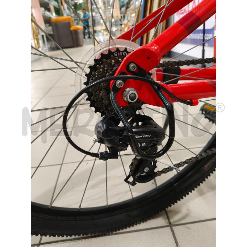 BICI ROCKRIDER ST100 ROSSA | Mercatino dell'Usato Roma talenti 4