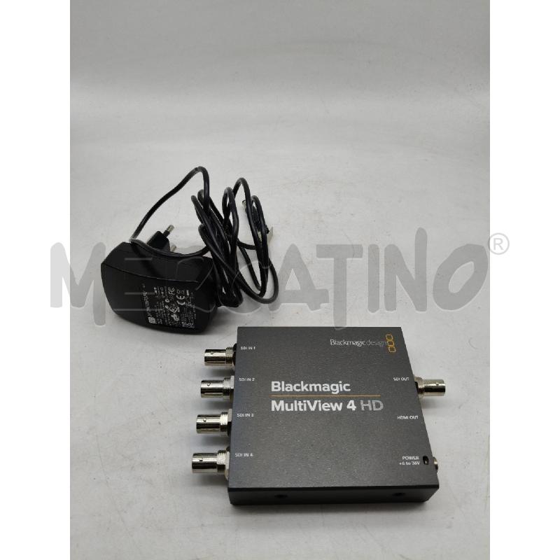 BLACKMAGIC MULTIVIEW 4 HD CON CAVO | Mercatino dell'Usato Roma talenti 1