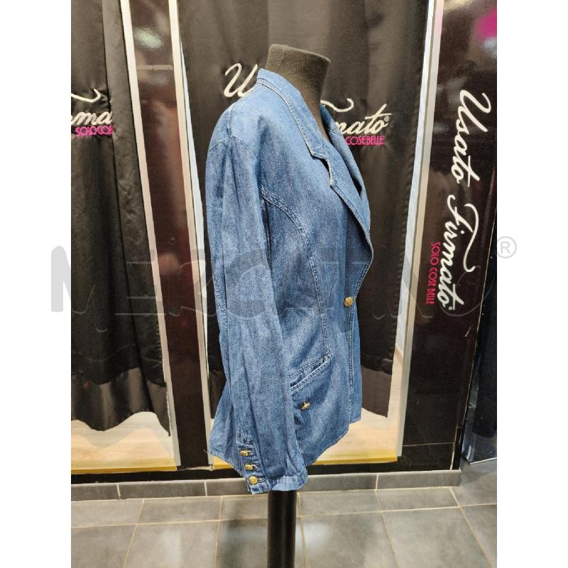 BLAZER D MOSCHINO JEANS DENIM BOTT DOR  | Mercatino dell'Usato Roma talenti 3