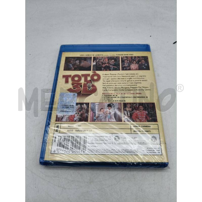 BLURAY TOTÒ 3D | Mercatino dell'Usato Roma talenti 2