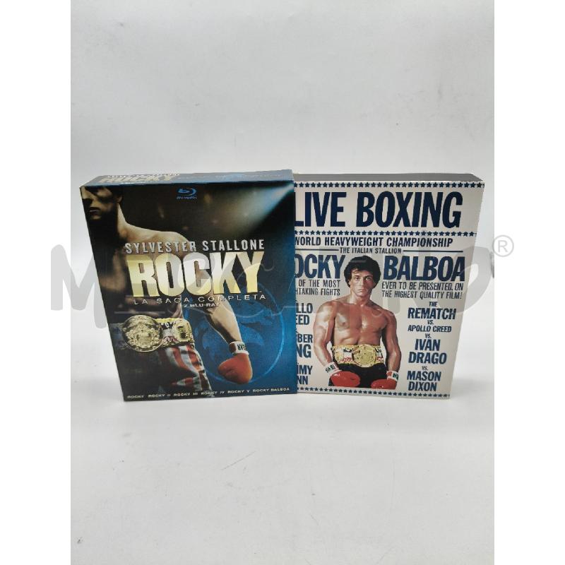 BLURAY  ROCKY LA SAGA COMPLETA | Mercatino dell'Usato Roma talenti 1